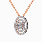 1.3 Carat Oval Shaped 14K - Rose Gold