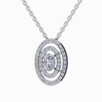1.3 Carat Oval Shaped 14K - White Gold