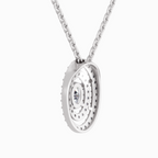 1.3 Carat Oval Shaped 14K - White Gold