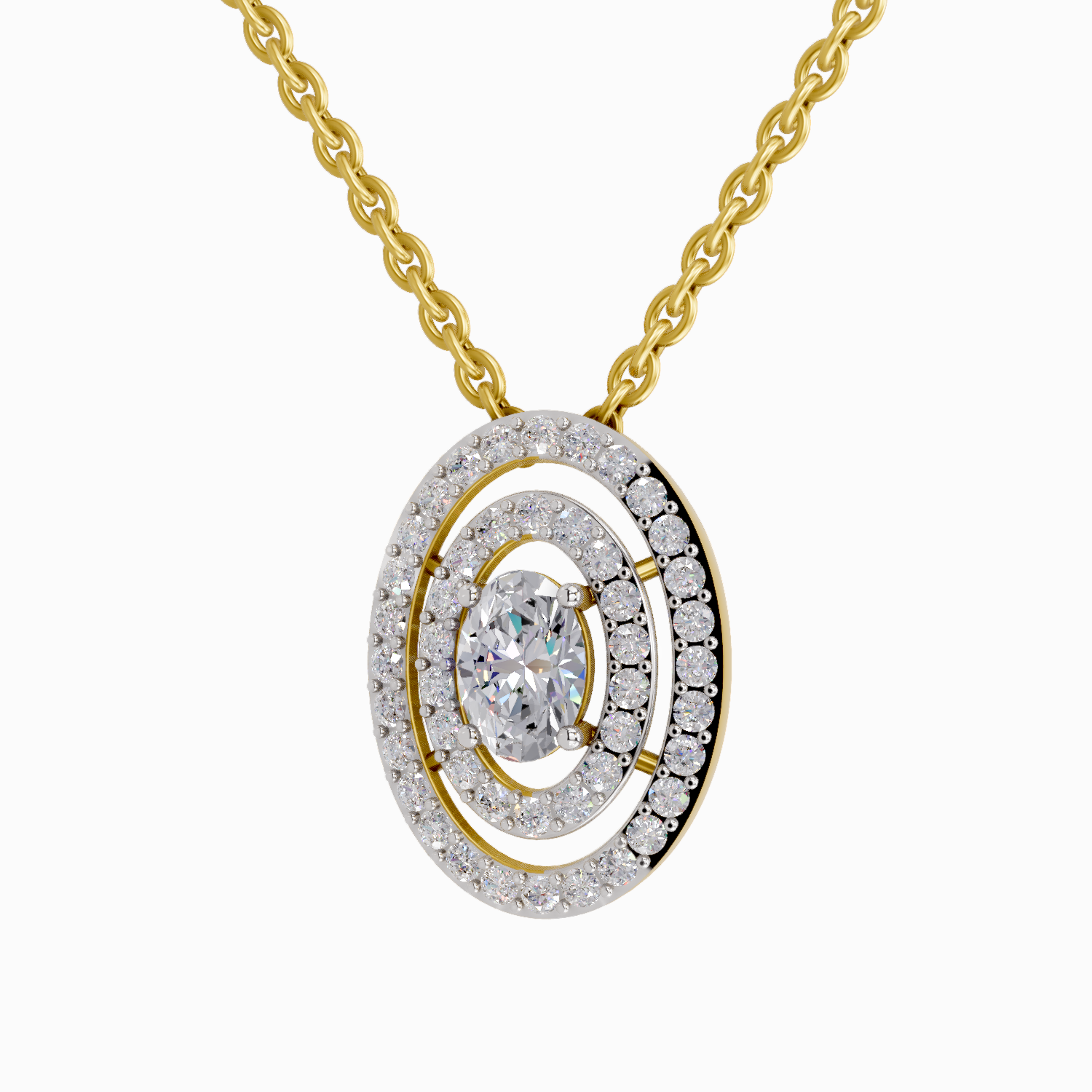 1.3 Carat Oval Shaped 14K