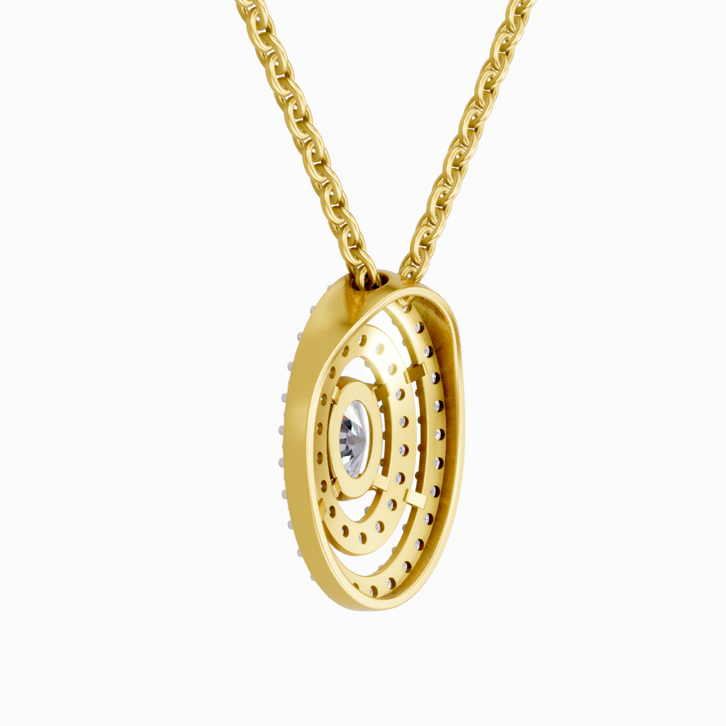 1.3 Carat Oval Shaped 14K