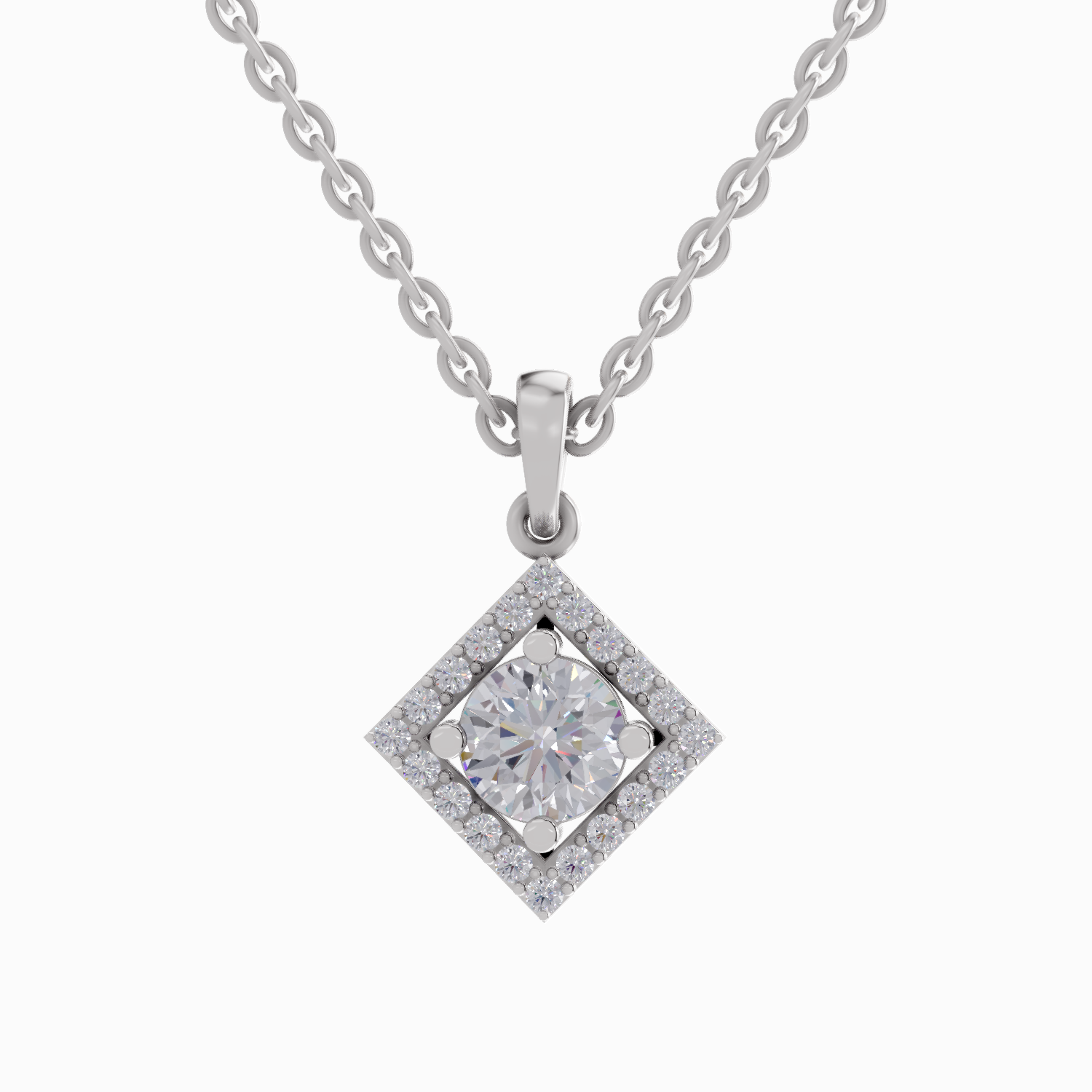 1.09 Carat 14K - White Gold