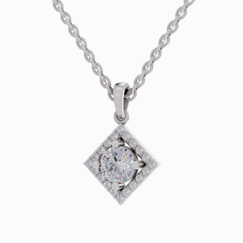 1.09 Carat 14K - White Gold