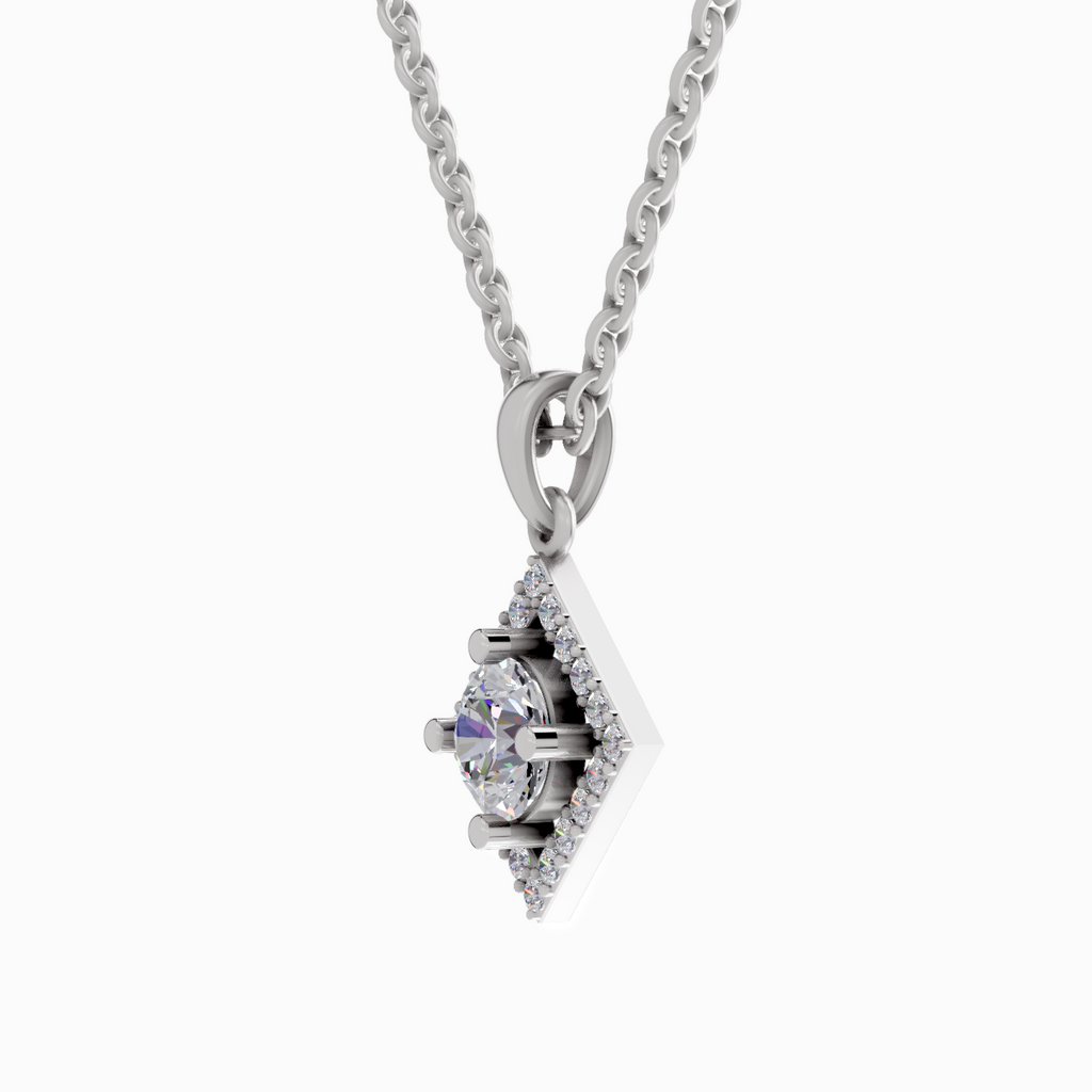 1.09 Carat 14K - White Gold