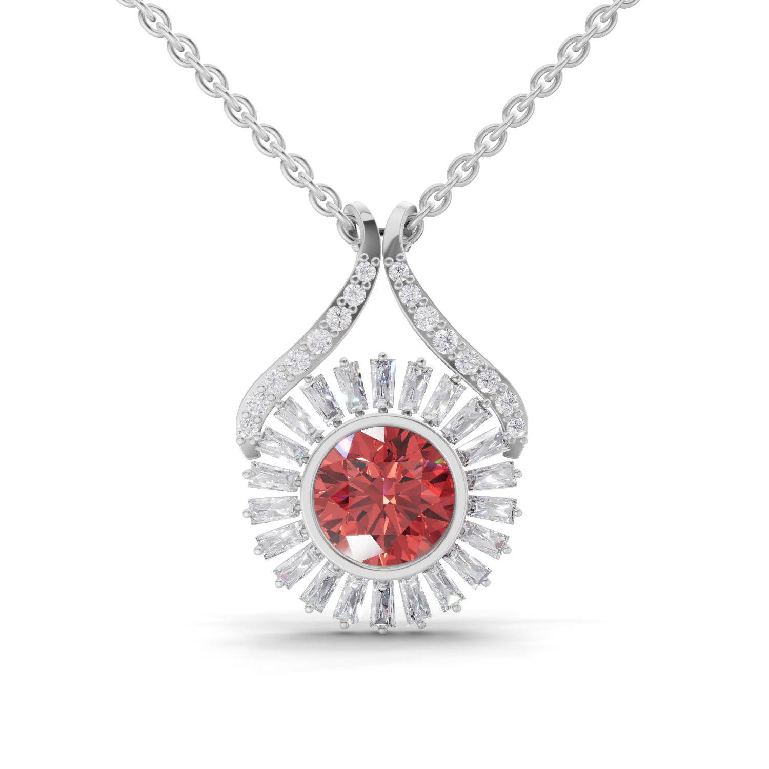 1.55 Carat 14K - White Gold