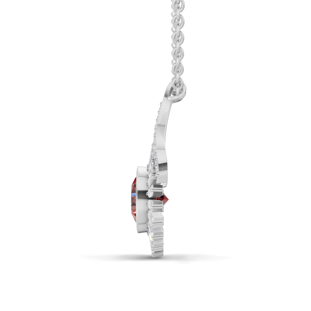 1.55 Carat 14K - White Gold