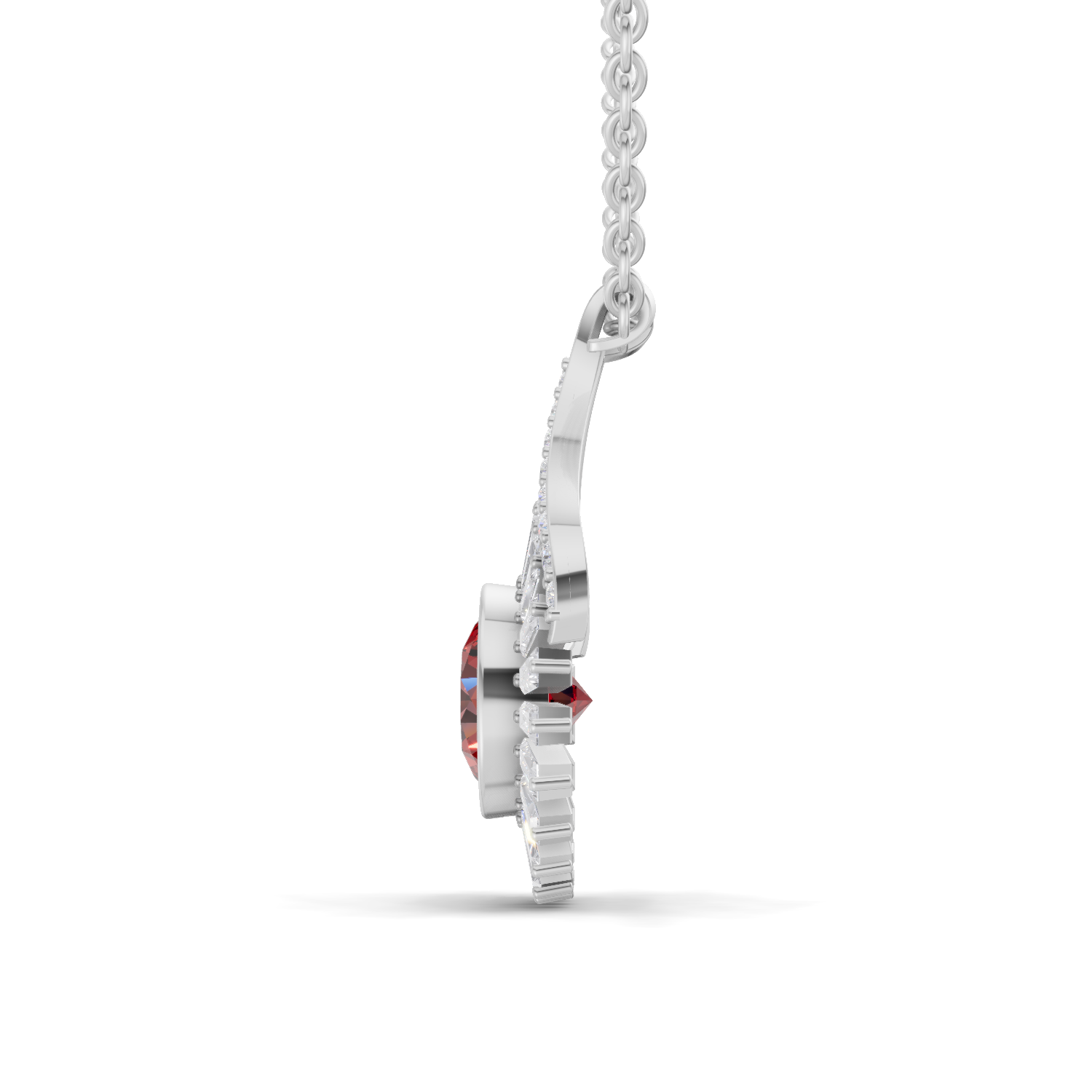 1.55 Carat 14K - White Gold