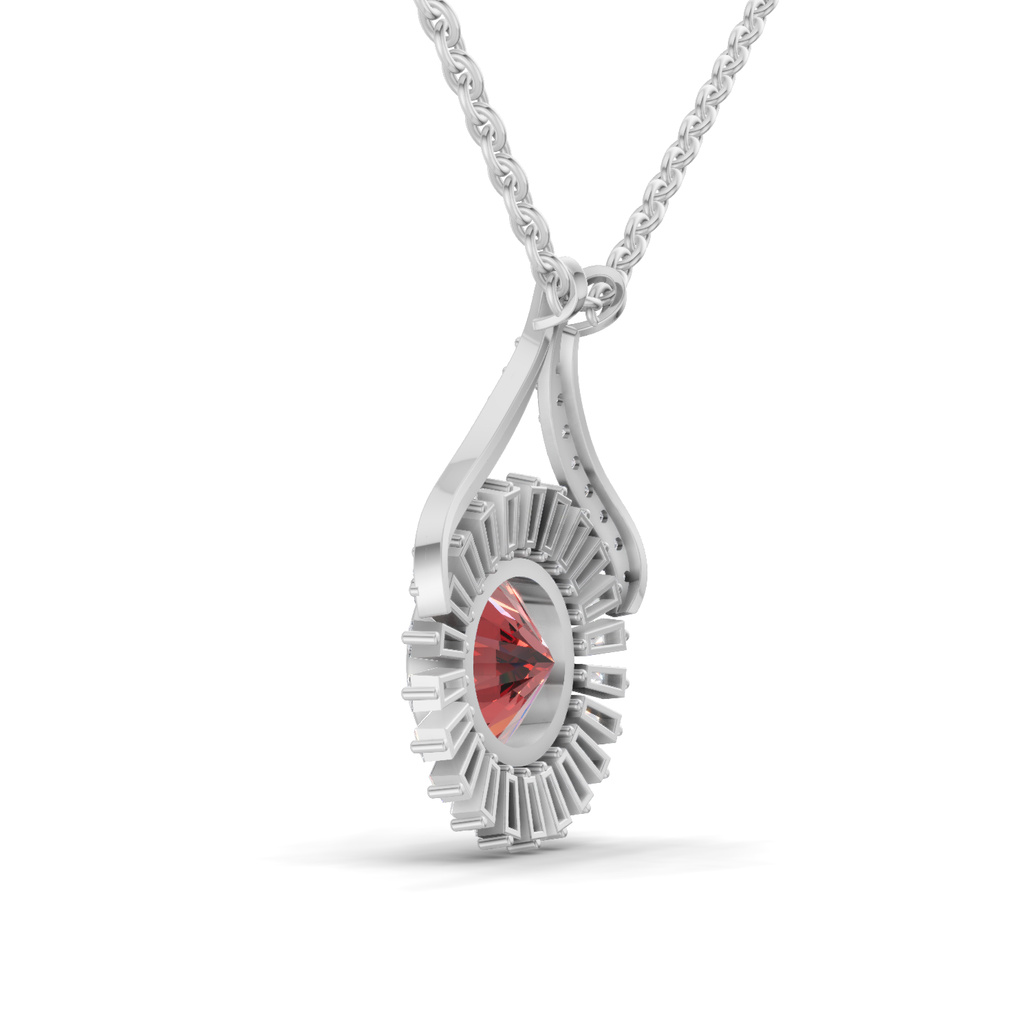 1.55 Carat 14K - White Gold