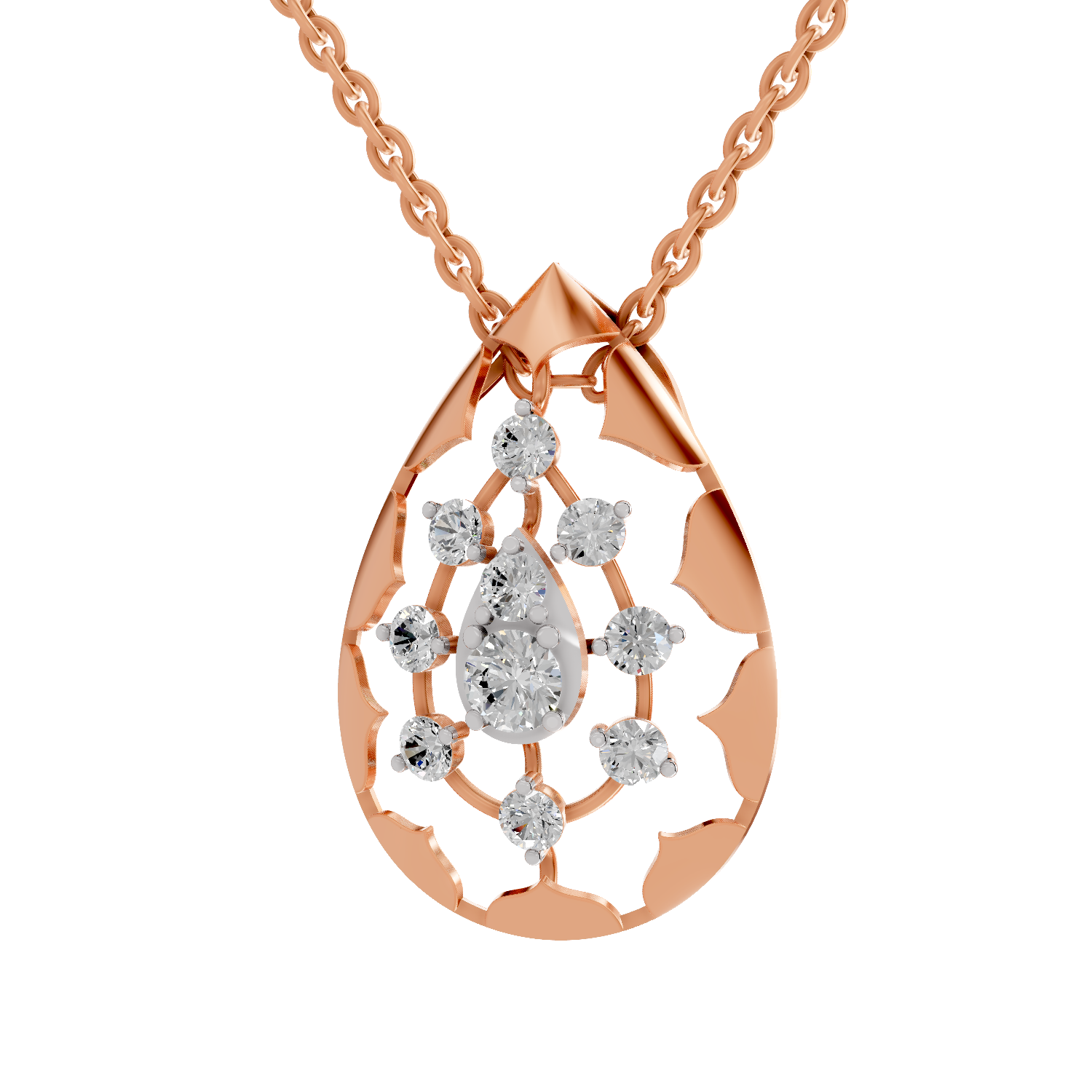0.76 Carat 14K - Rose Gold