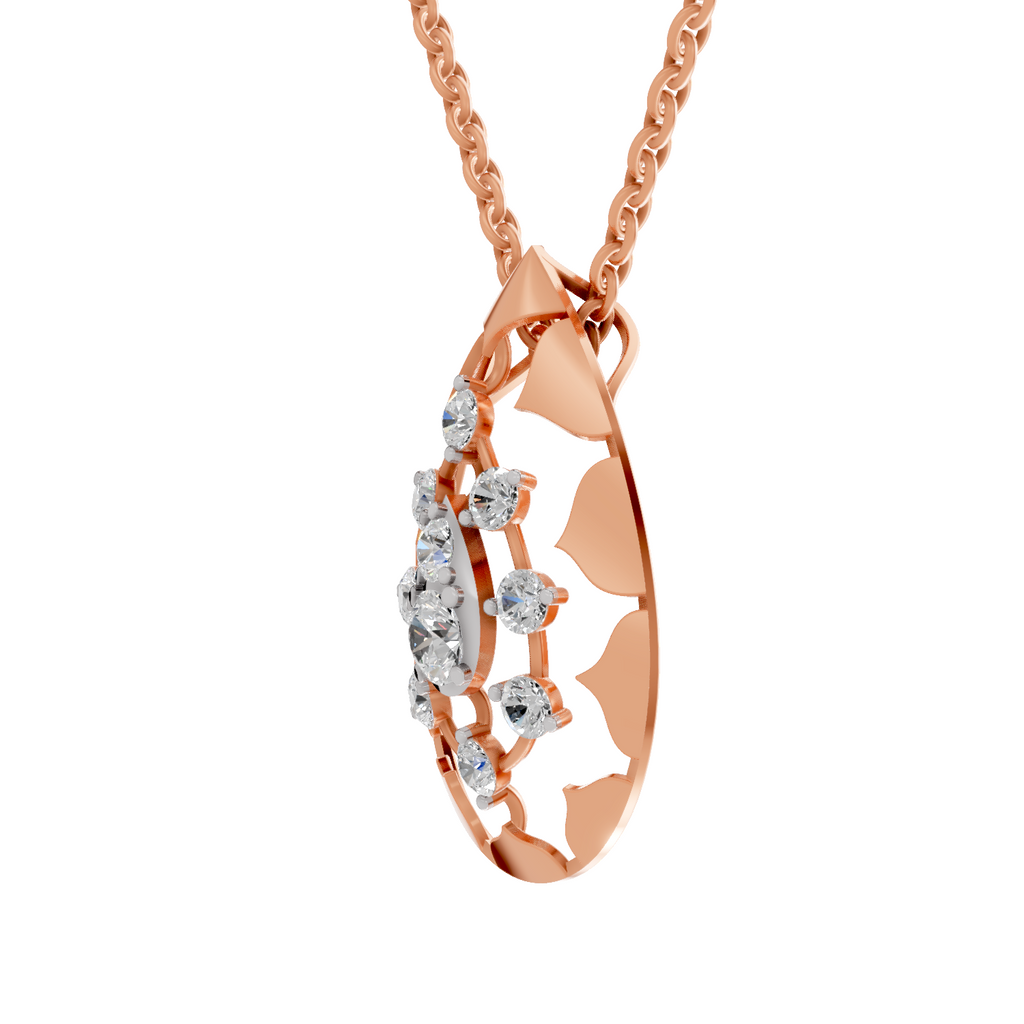 0.76 Carat 14K - Rose Gold