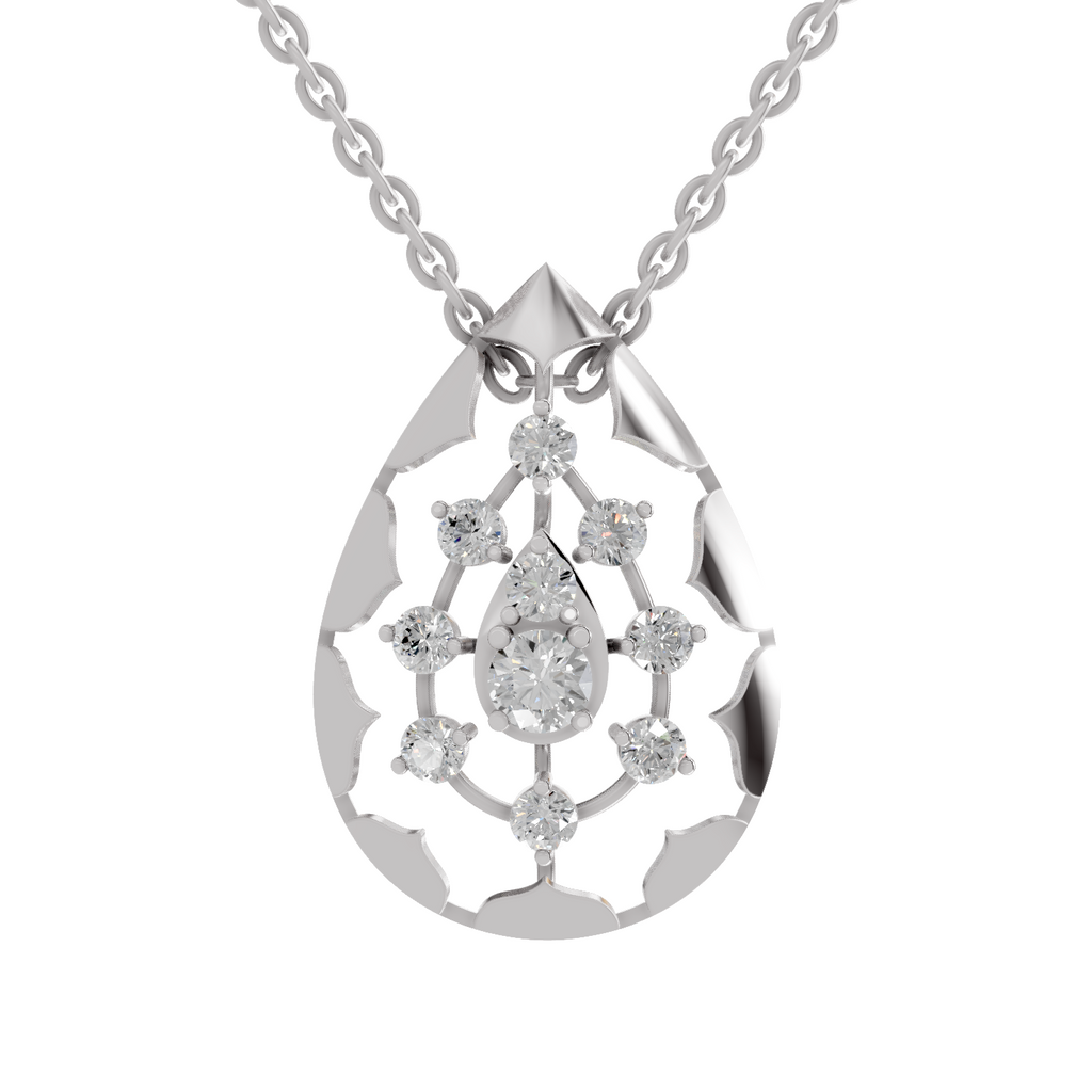0.76 Carat 14K - White Gold