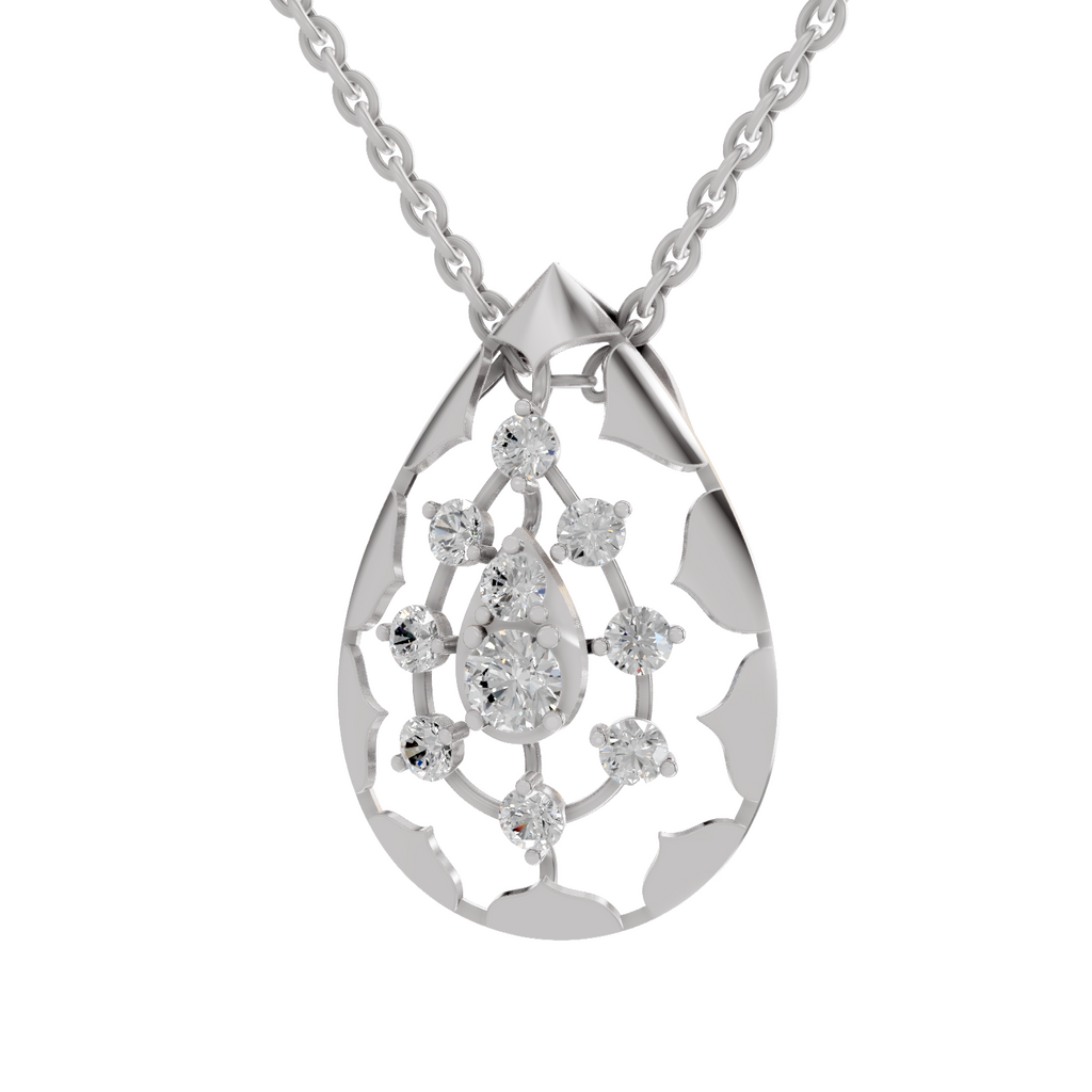 0.76 Carat 14K - White Gold