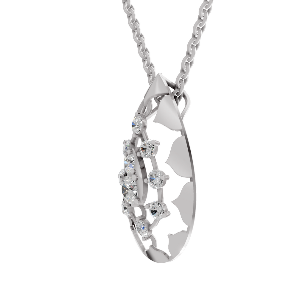 0.76 Carat 14K - White Gold