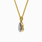 Pendant 1 Carat Pear Shaped 14K