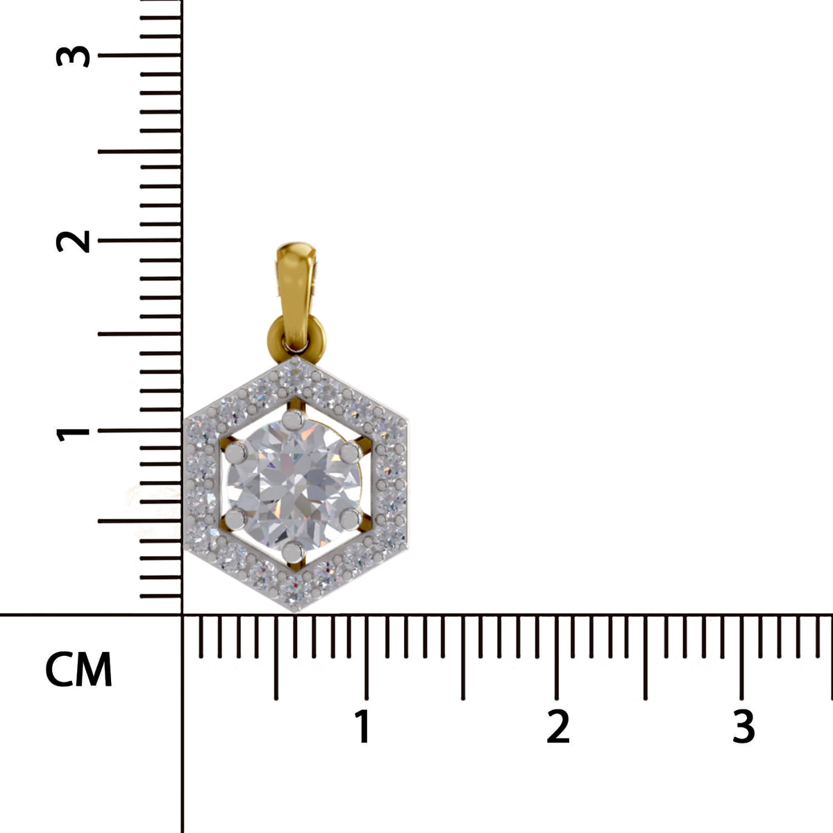 Elegant Diamond Pendant