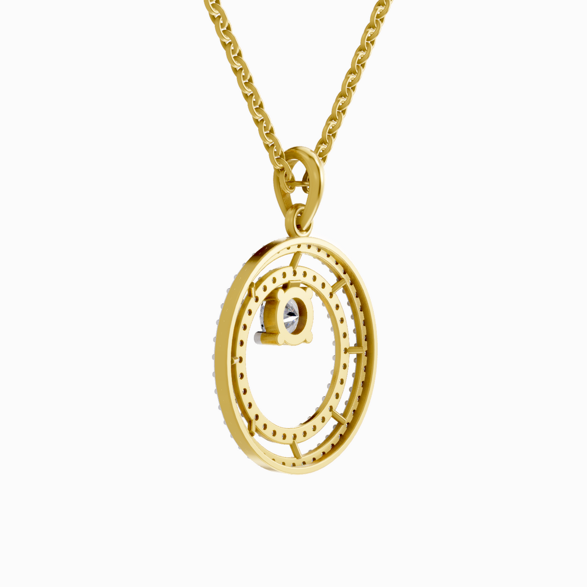 Delicate Diamond Pendant