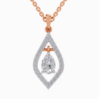 1.42 Carat Pear Shaped 14K - Rose Gold
