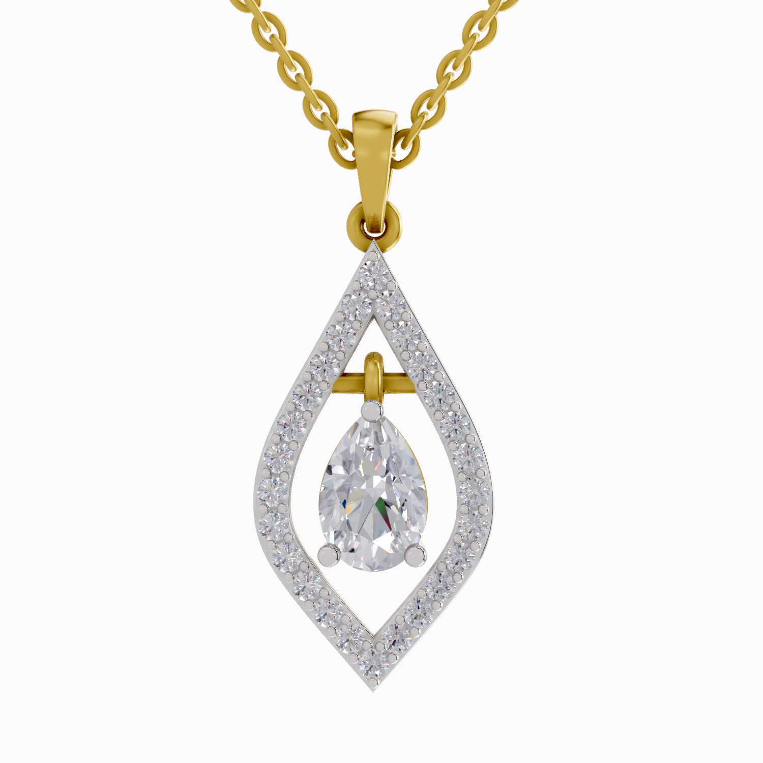 1.42 Carat Pear Shaped 14K
