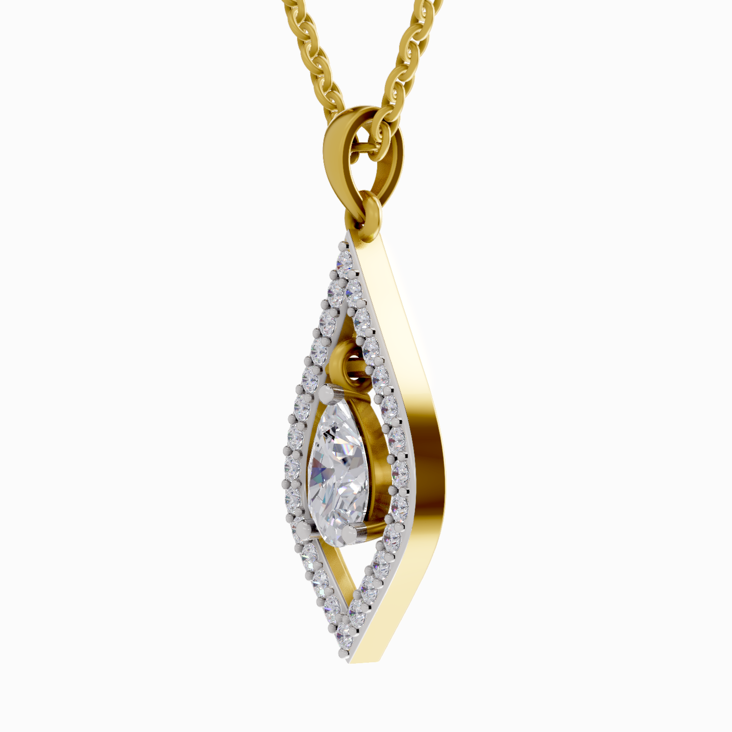 1.42 Carat Pear Shaped 14K