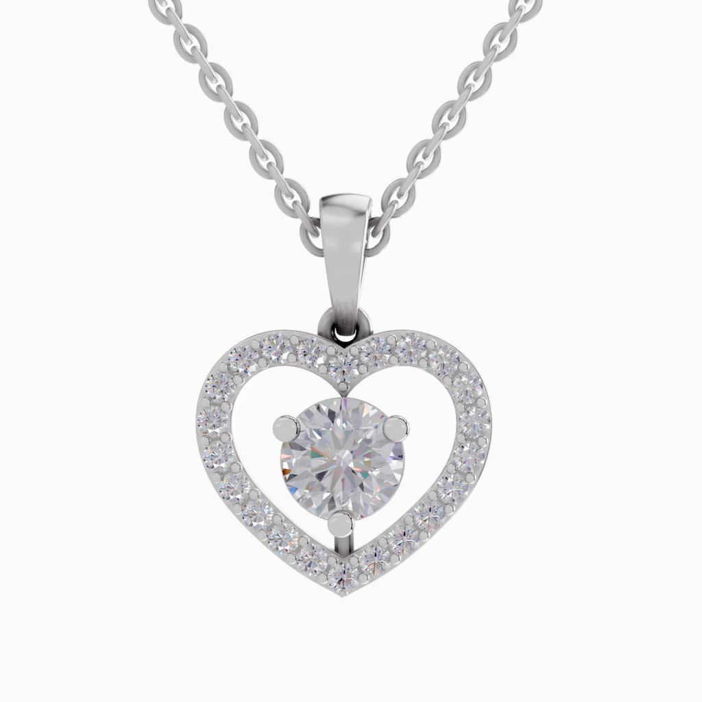 1.36 Carat 14K - White Gold