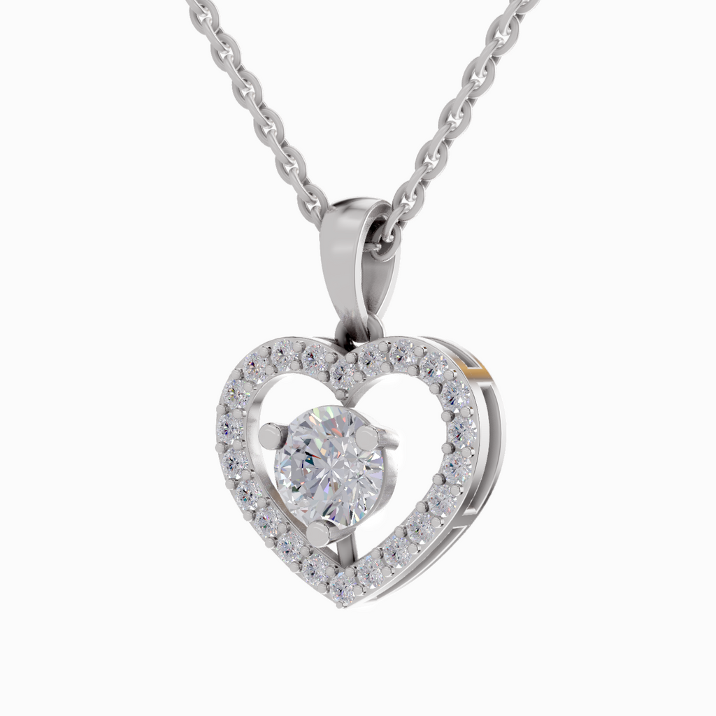 1.36 Carat 14K - White Gold
