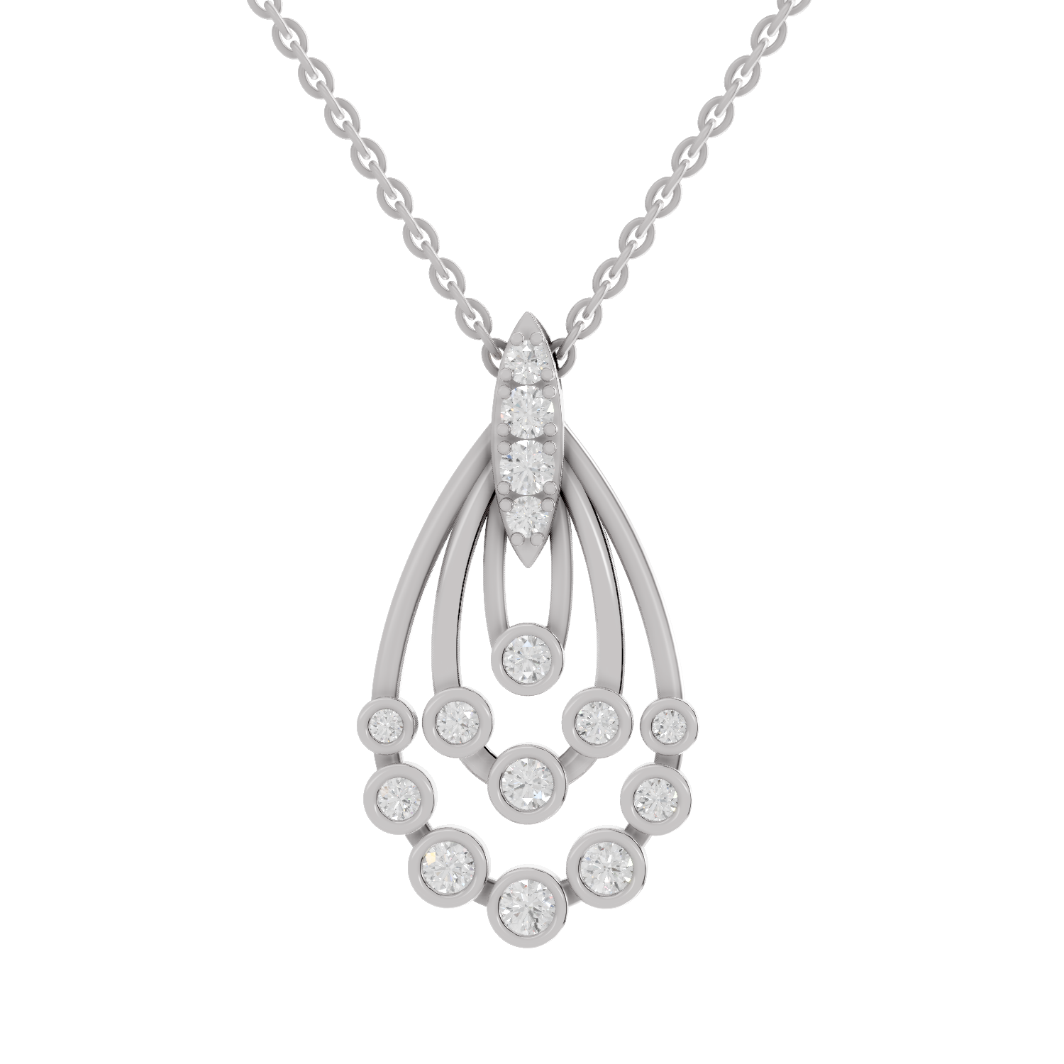1.14 Carat 14K - White Gold