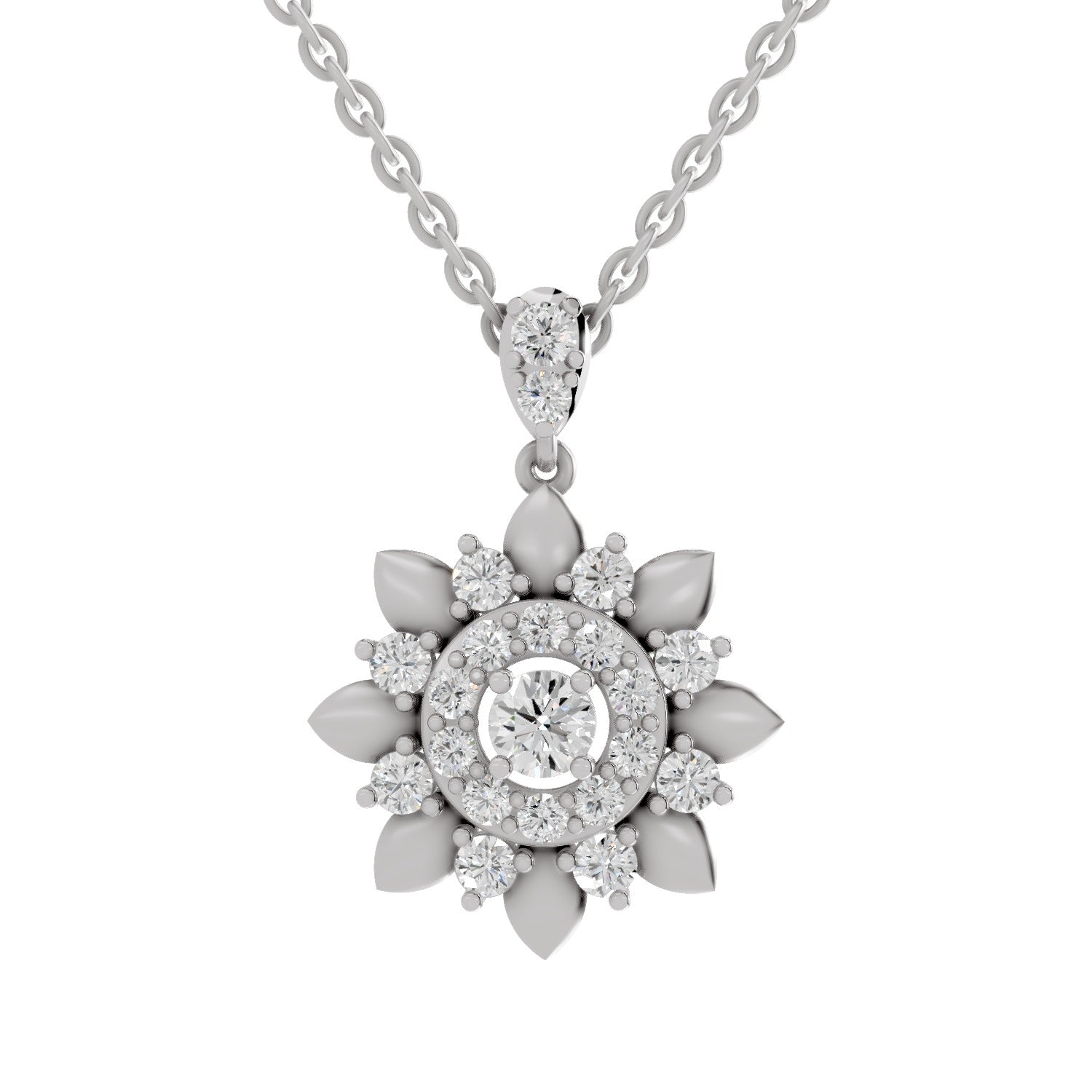 1.17 Carat 14K - White Gold