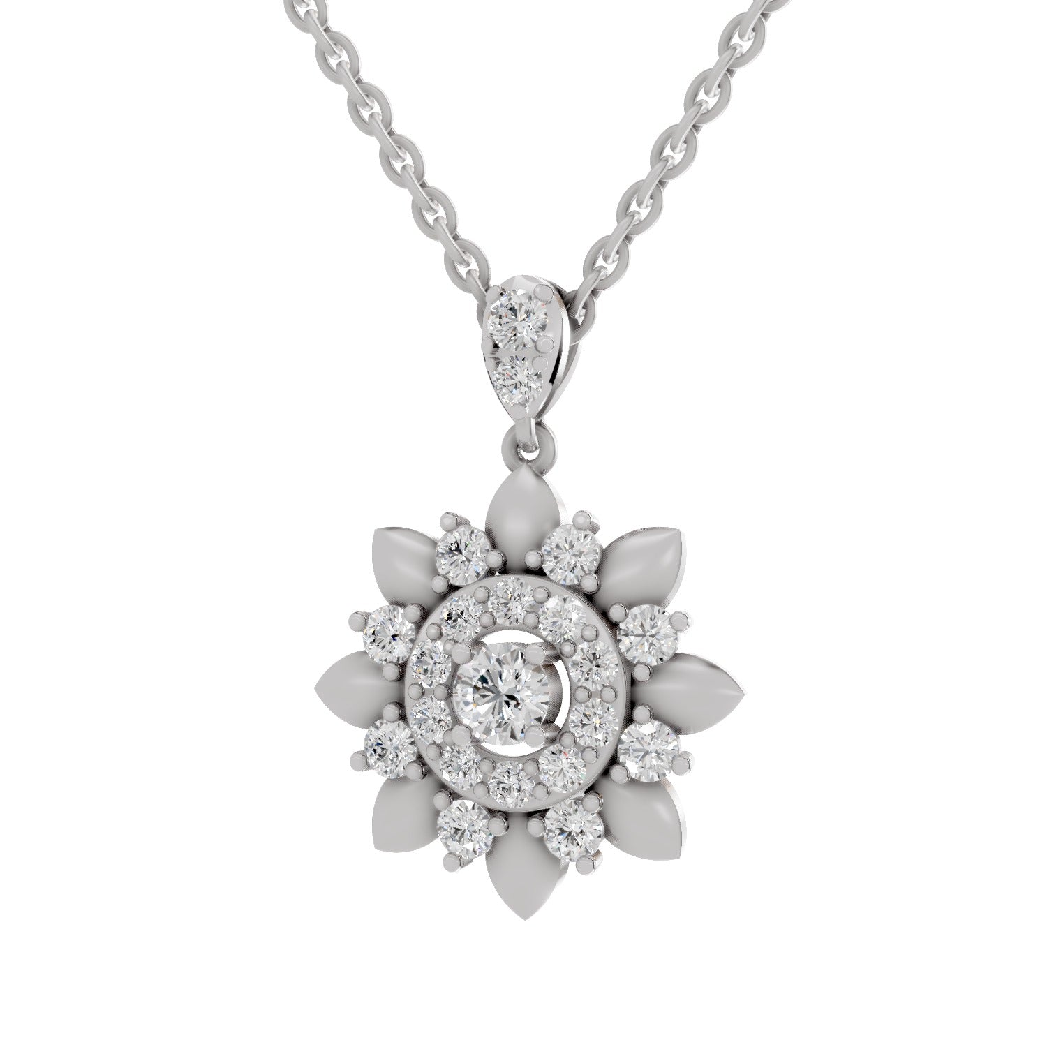 1.17 Carat 14K - White Gold