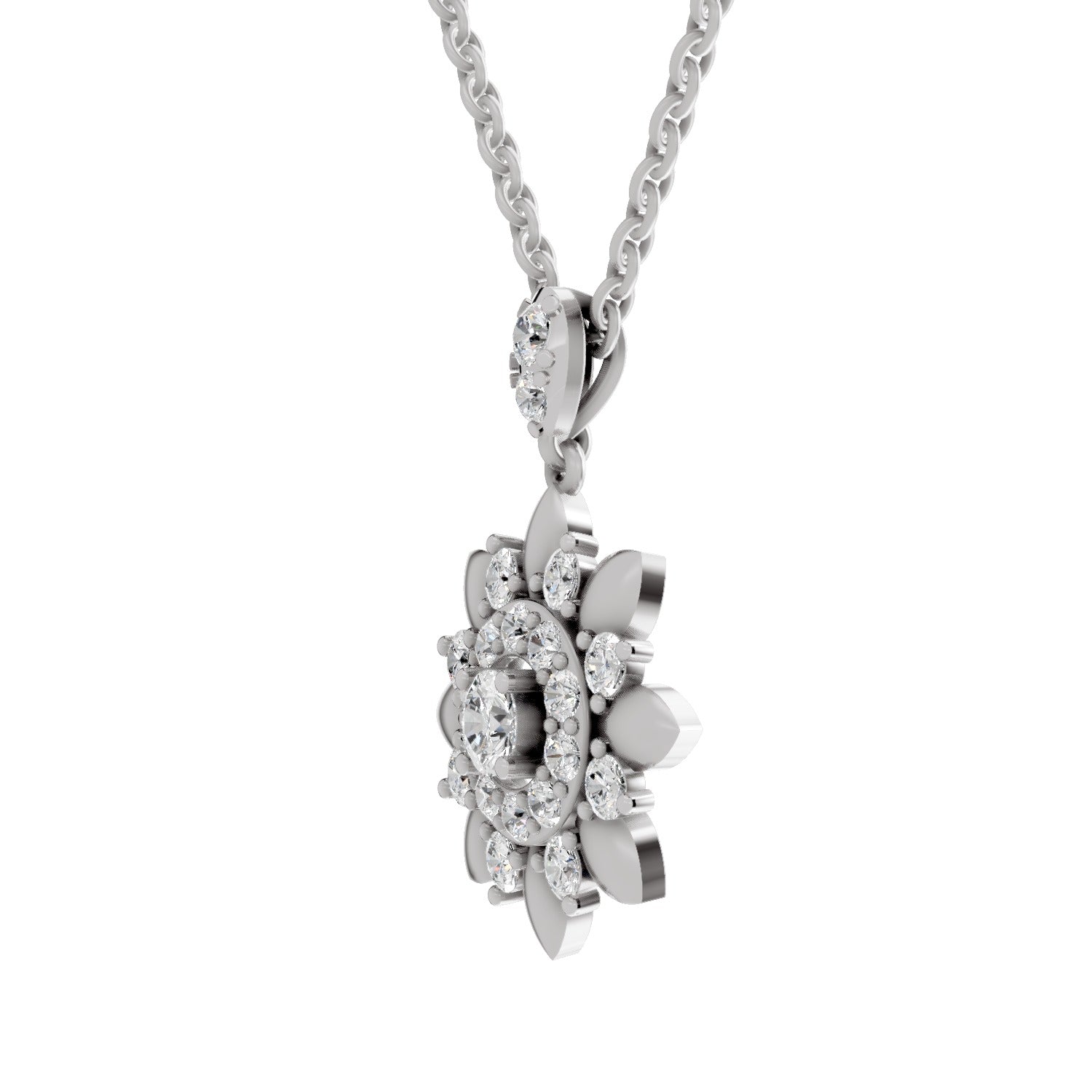 1.17 Carat 14K - White Gold