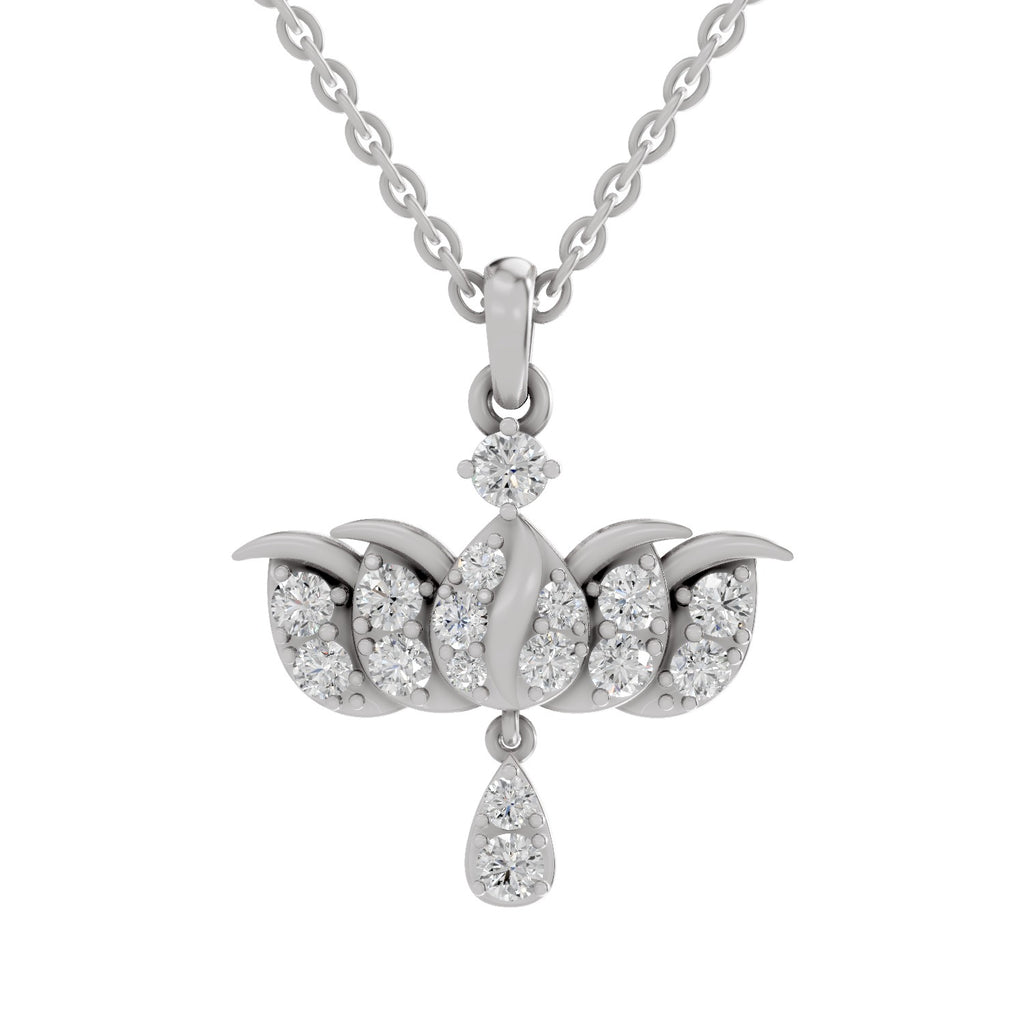 0.92 Carat 14K - White Gold
