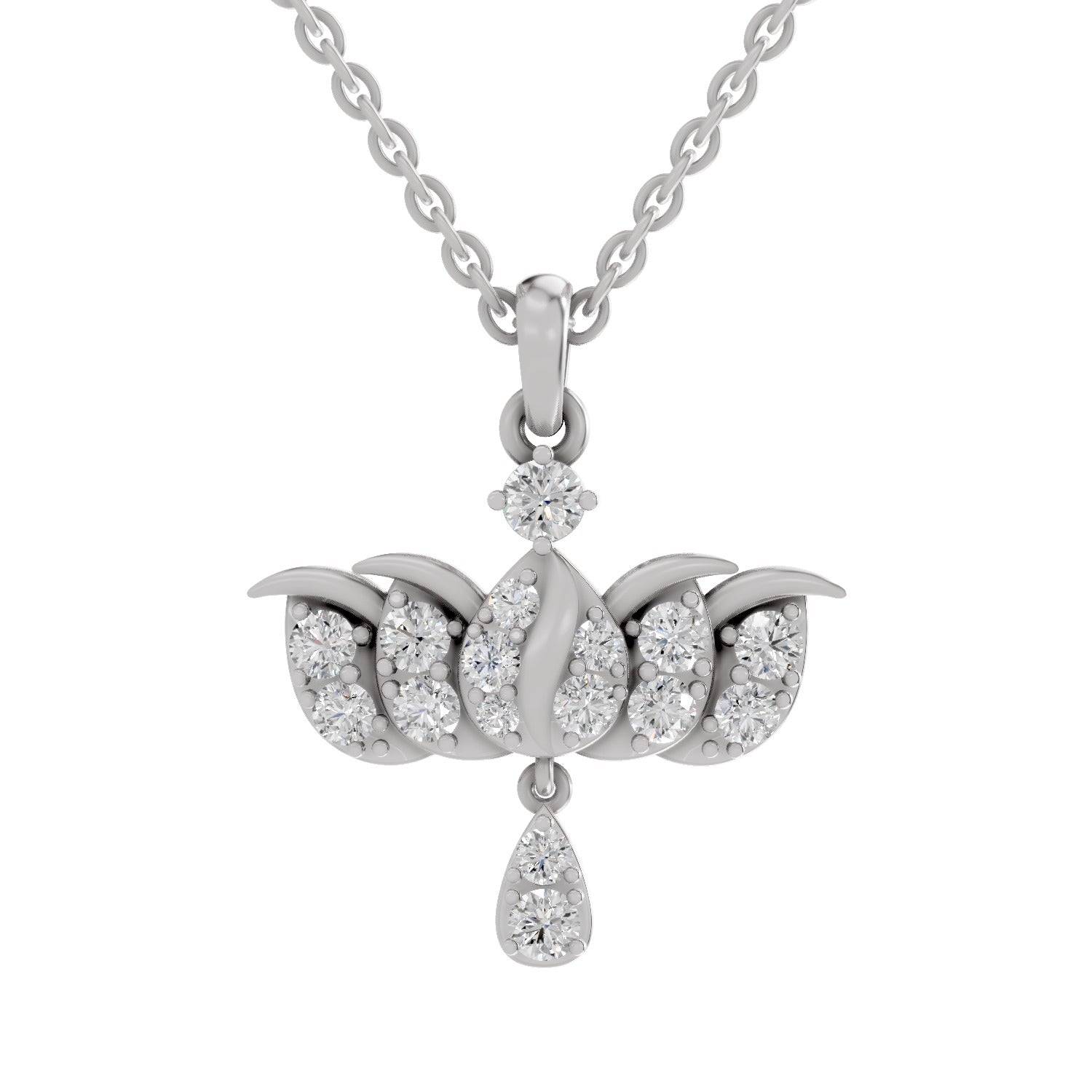 0.92 Carat 14K - White Gold
