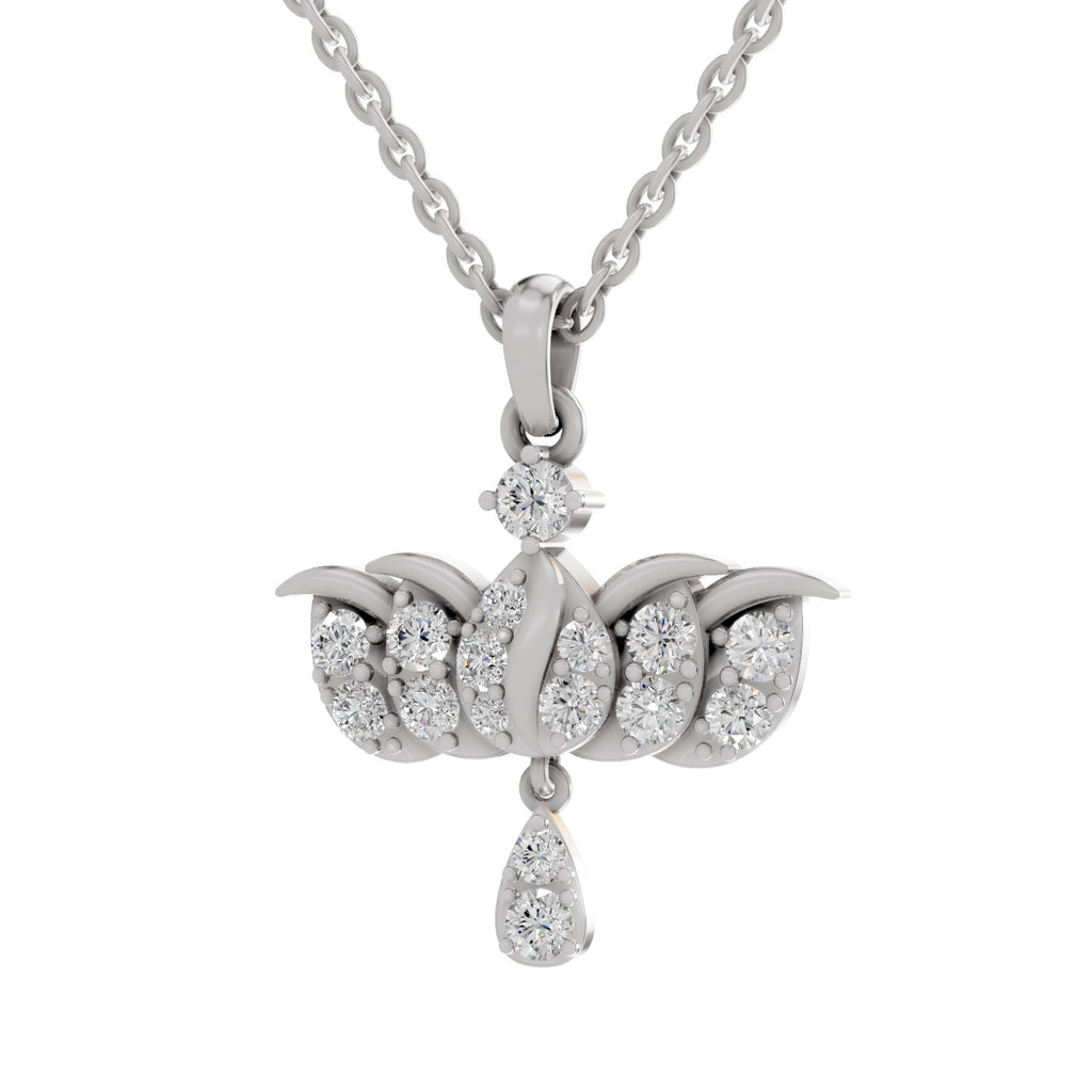 0.92 Carat 14K - White Gold