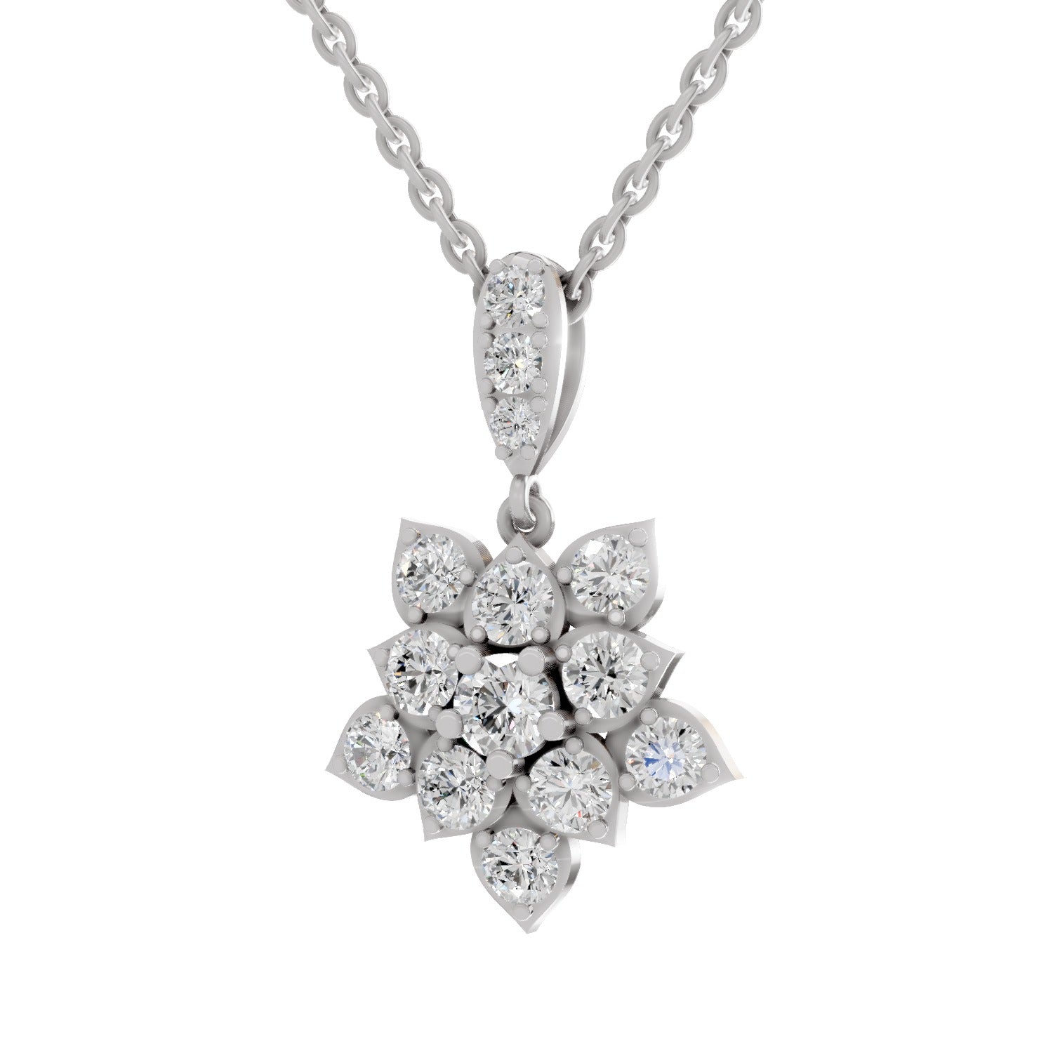 1.45 Carat 14K - White Gold
