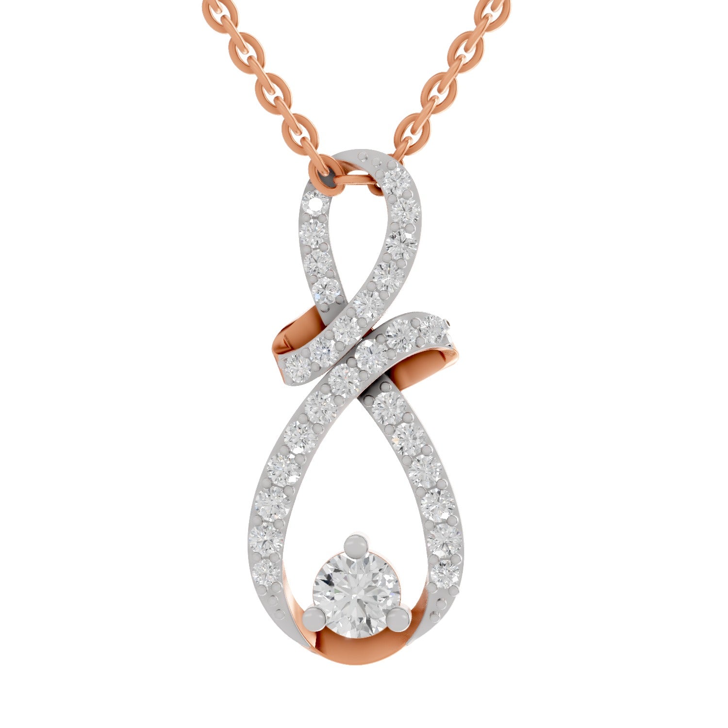 0.83 Carat 14K - Rose Gold