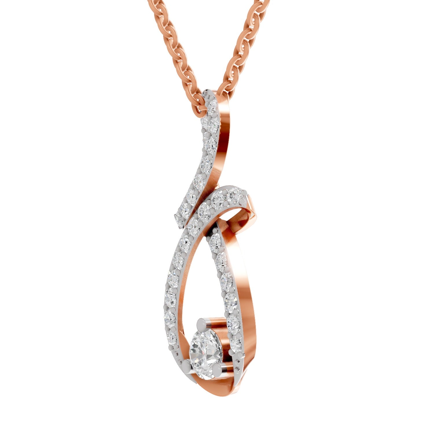 0.83 Carat 14K - Rose Gold