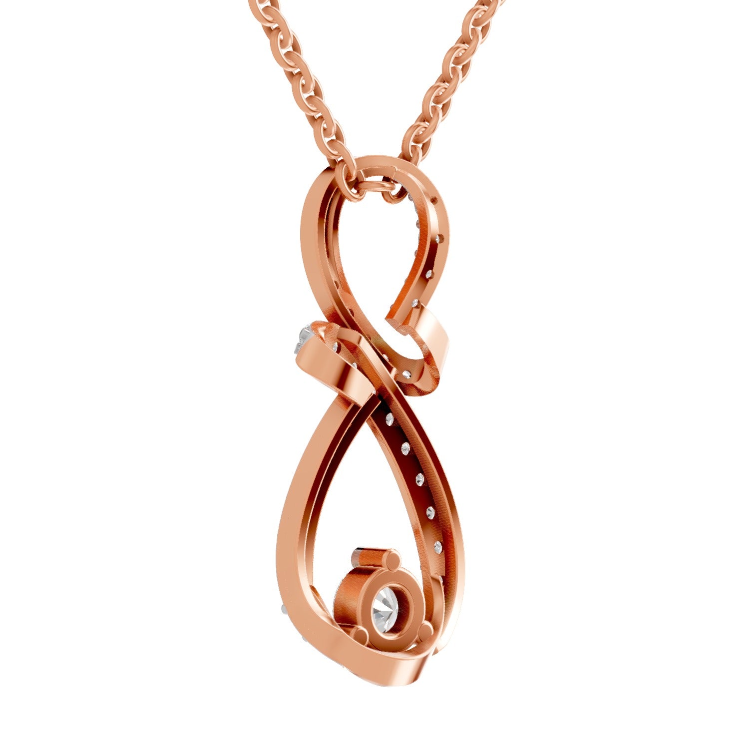 0.83 Carat 14K - Rose Gold