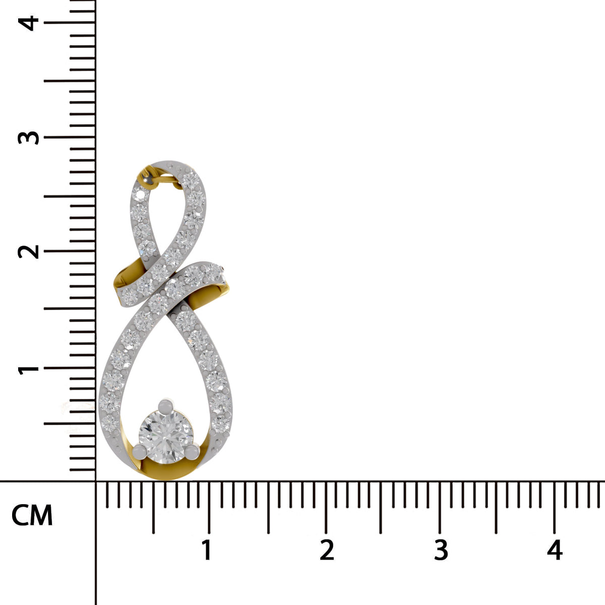 Gleaming Diamond Pendant