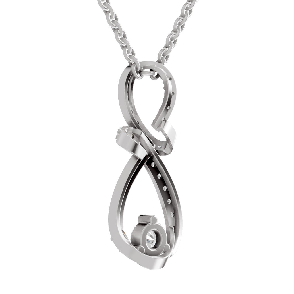 0.83 Carat 14K - White Gold
