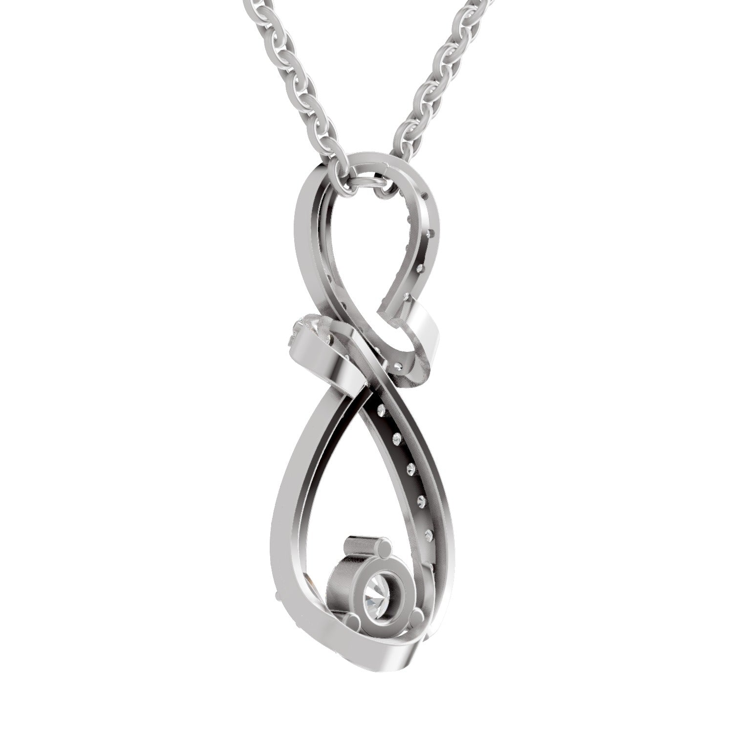 0.83 Carat 14K - White Gold