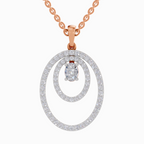 1.17 Carat Oval Shaped 14K - Rose Gold