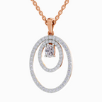 1.17 Carat Oval Shaped 14K - Rose Gold