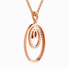1.17 Carat Oval Shaped 14K - Rose Gold
