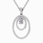1.17 Carat Oval Shaped 14K - White Gold