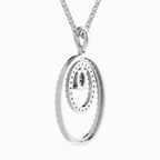 1.17 Carat Oval Shaped 14K - White Gold