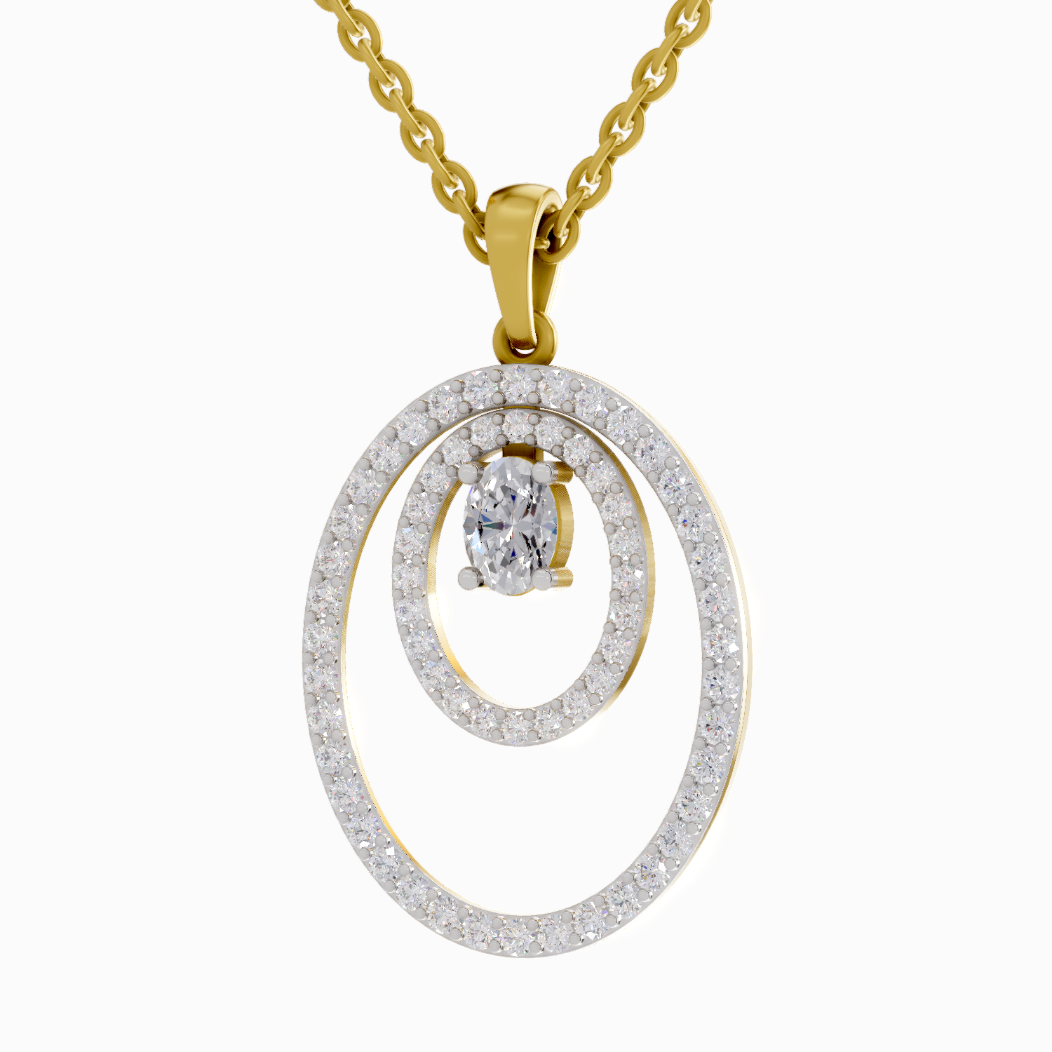 1.17 Carat Oval Shaped 14K