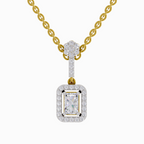 1.03 Carat Emerald Shaped 14K