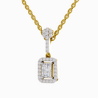 1.03 Carat Emerald Shaped 14K