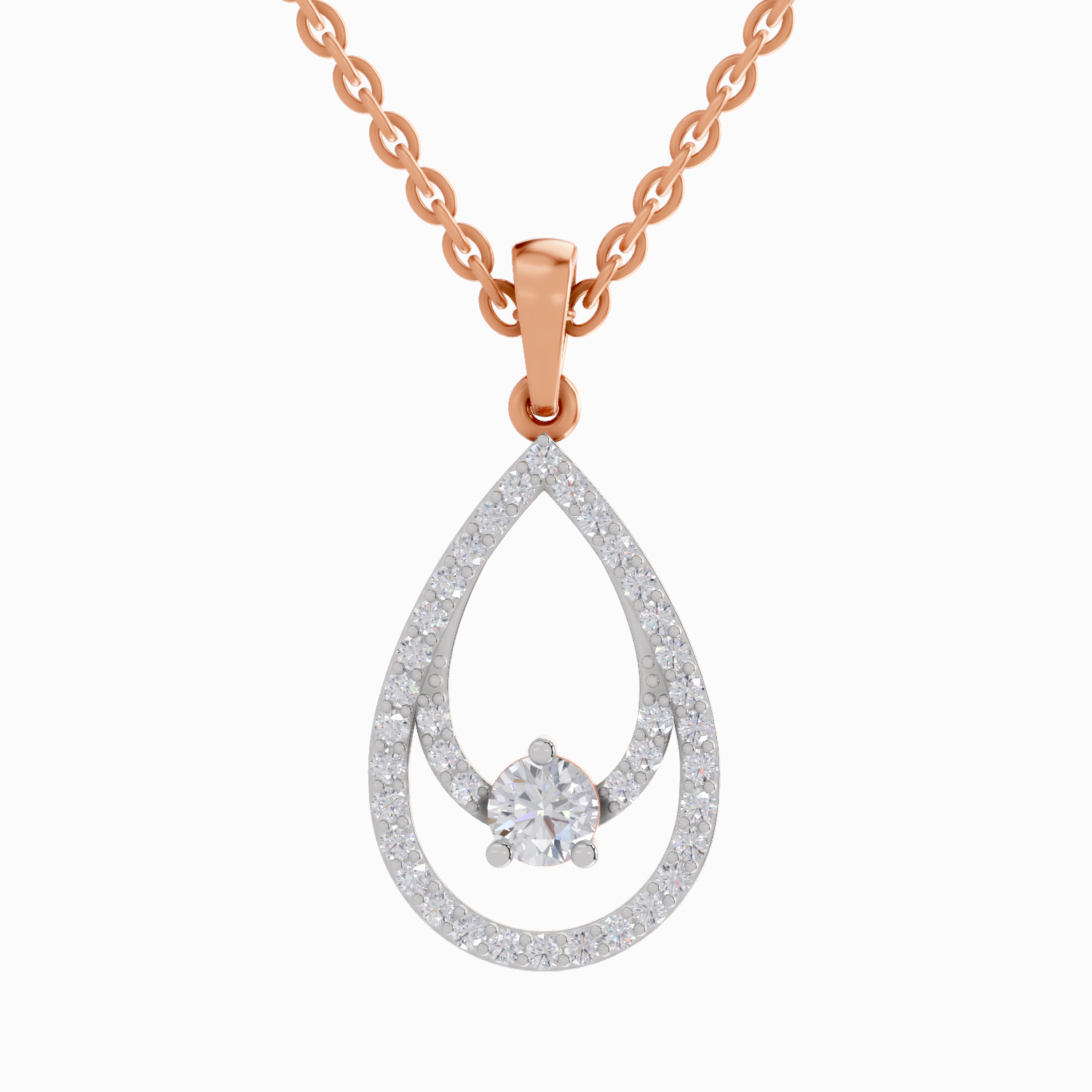 0.64 Carat 14K - Rose Gold