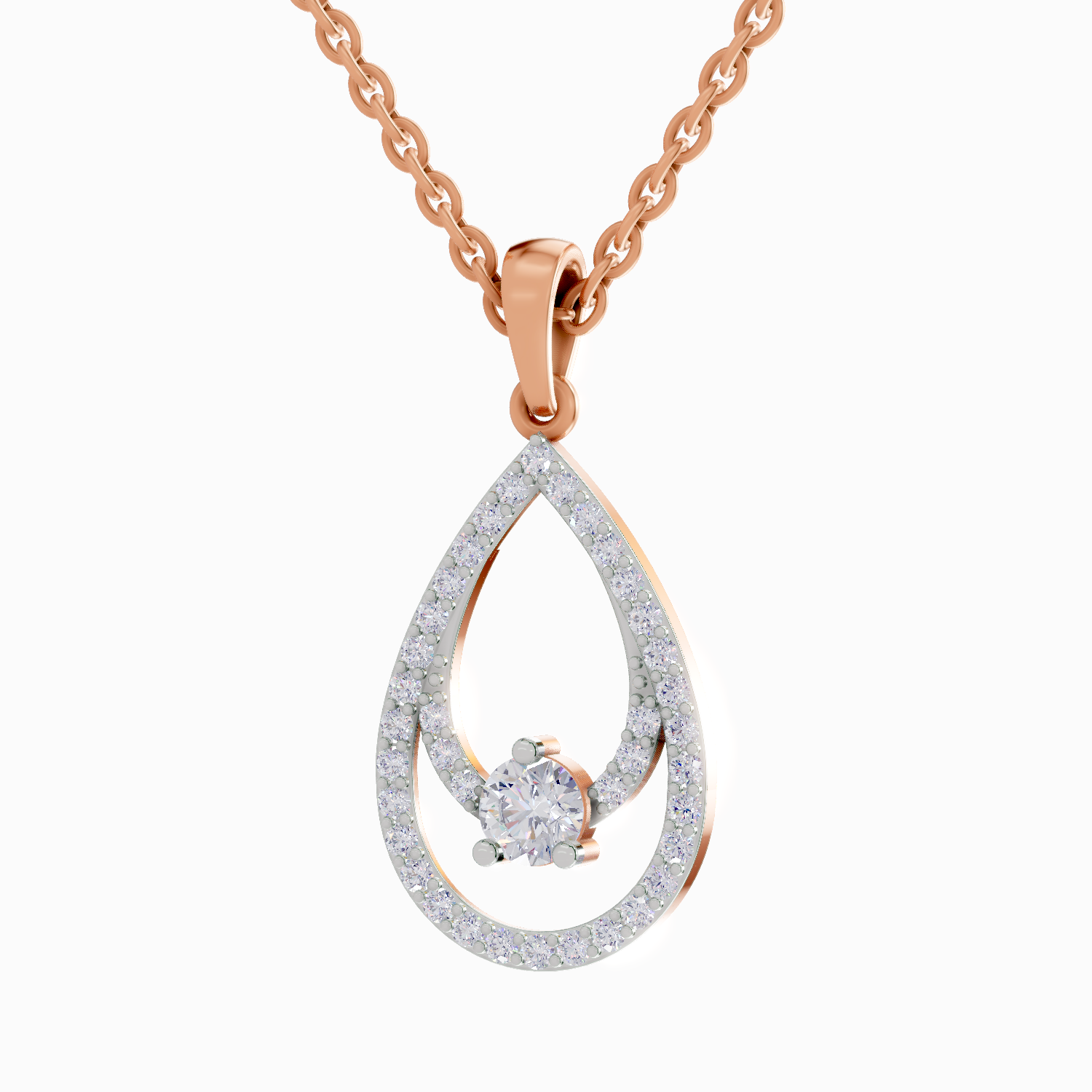 0.64 Carat 14K - Rose Gold