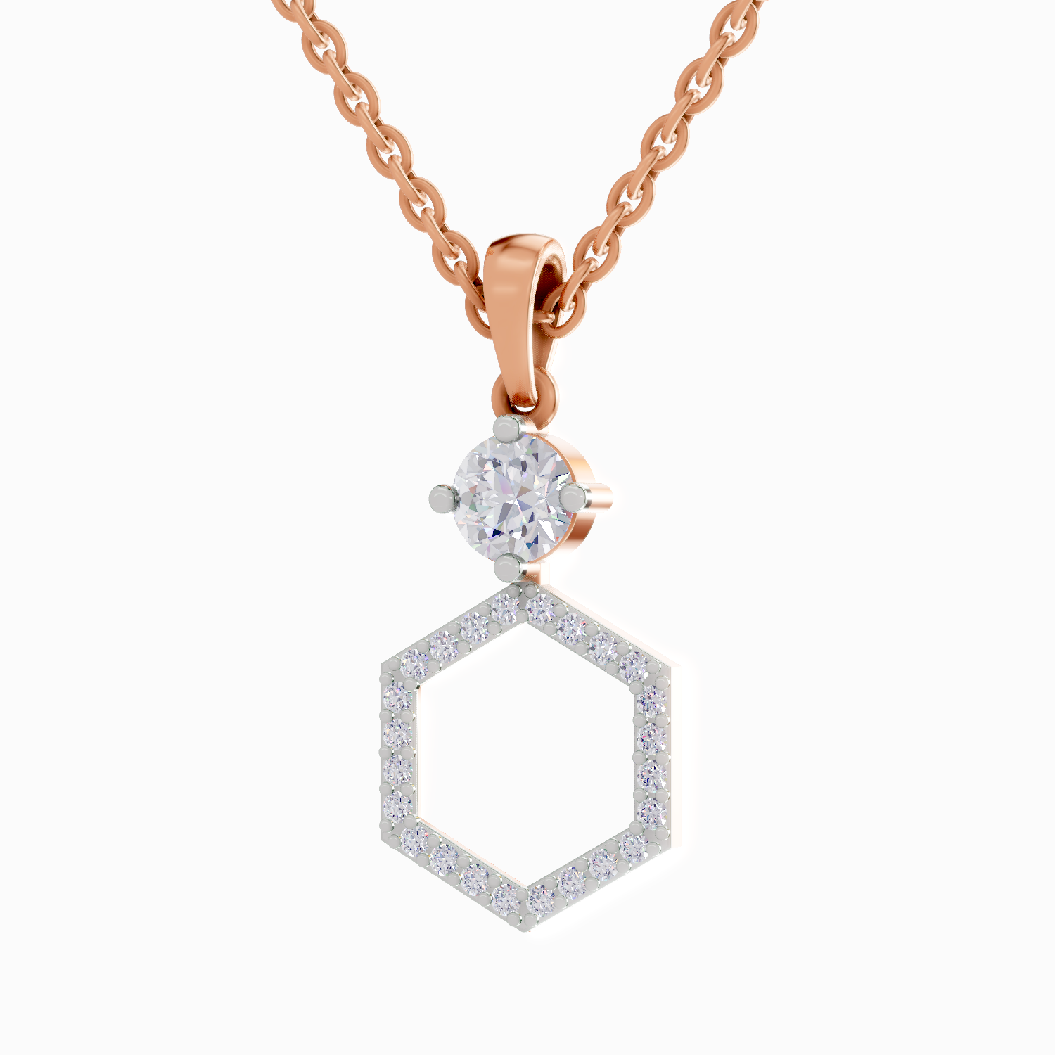 0.69 Carat 14K - Rose Gold
